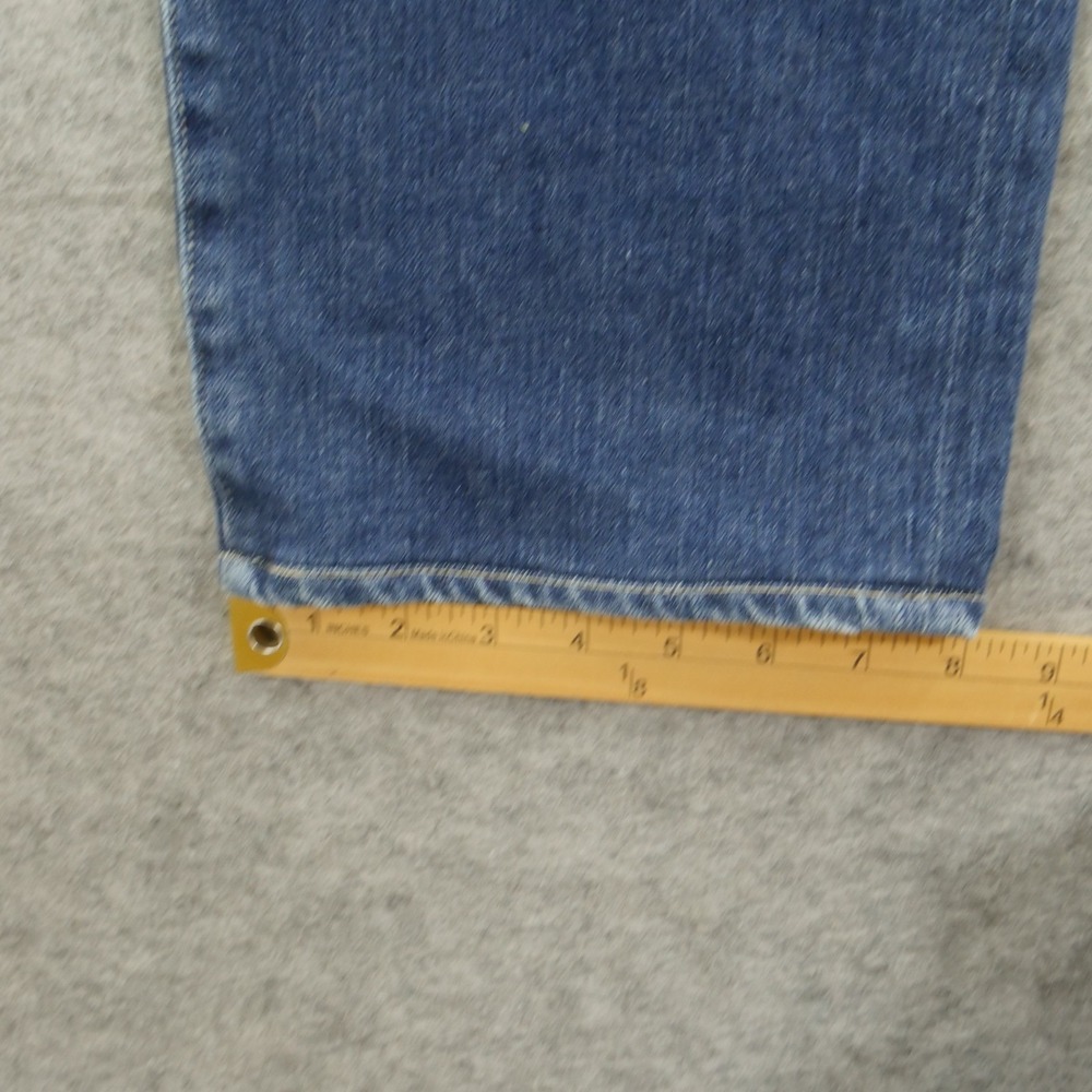 Adriano Goldschmied Jeans Mens 36 Blue Everett Slim Straight Japan Denim - Picture 11 of 11